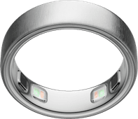 Oura Ring 5 Maat 9 Brushed Silver Oura health tracker