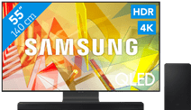Coolblue Samsung QLED 55Q95TD + Soundbar aanbieding