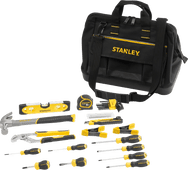 Stanley Tool Bag Essential 36-piece Toolbox filled
