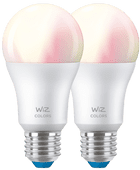 WiZ smart lamp - Gekleurd en wit licht - E27 - 2-pack Smart lamp met WiFi