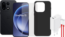 OnePlus 15 256GB Zwart 5G + Compleet Accessoirepakket OnePlus smartphone aanbieding