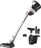 Miele Triflex HX2 Flash Lotus White stick vacuum with built-in handheld vacuum