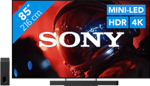 Sony Bravia 9 II True RGB 85" (2026) + Sony Bravia Theatre Bar 7+S Sony tv en soundbar bundel