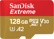 SanDisk MicroSDXC Extreme 128GB 90MB/s Geheugenkaart