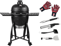 Grill Guru Prime Satin Black Medium Starterspakket Barbecue aanbieding