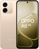 OPPO A6 128GB Goud 5G Telefoon aanbieding