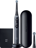 Oral-B iO Series 7w Black with Extra Brush Attachment smart electric toothbrush with app