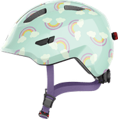 ABUS SMILEY 3.0 LED Blauw M Fietshelm voor kinderen