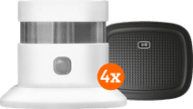 KlikAanKlikUit Rookmelder ZSDR-850 (3 jaar) 4-Pack + Smart Bridge KlikAanKlikUit rookmelder
