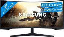 Samsung Odyssey G5 LC34G55TWWPXEN Gaming monitor met een hoge verversingssnelheid