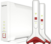 AVM FRITZ!Box 4060 International + FRITZ!Repeater 6000 International 2-pack AVM FRITZ!Box router