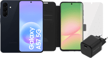 Samsung Galaxy A57 128GB Dark Blue 5G + Complete Accessory Pack smartphone with the best speed