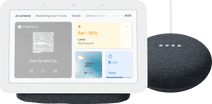 Google Nest Hub 2 Charcoal + Google Nest Mini Smart Home Hub met spraakbesturing