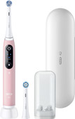 Oral-B iO Series 6N Licht Roze + extra iO Gentle Care opzetborstel Elektrische tandenborstel voor grondige reiniging