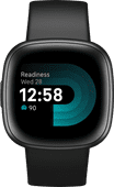 Coolblue Fitbit Versa 4 Zwart aanbieding