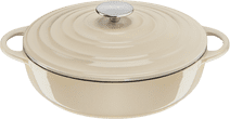 Tefal LOV Lage Braadpan 28 cm Beige Gietijzeren pan