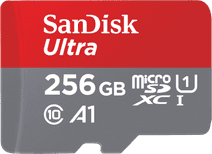 SanDisk MicroSDXC Ultra 256GB 120MB/s Geheugenkaart