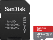 SanDisk MicroSDXC Ultra 256GB 120MB/s 256GB microSD kaart