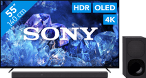 Coolblue Sony Bravia OLED XR-55A80K (2022) + Soundbar aanbieding