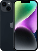 Coolblue Apple iPhone 14 128GB Zwart aanbieding