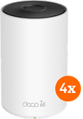 TP-Link Deco XE75 Mesh Wifi 6E 4-pack Wifi oplossing voor thuiswerken in een vrijstaand huis