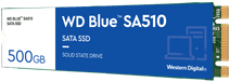 WD Blue SA510 500GB SATA M.2 SSD Western Digital interne SSD