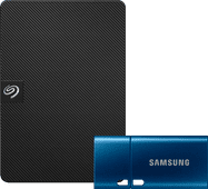 Seagate Expansion Portable 5TB + Samsung USB-C Flash Drive 1 