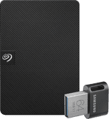 Seagate Expansion Portable 5TB + Samsung Fit Plus USB 64GB external HDD bundle