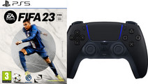 Coolblue FIFA 23 PS5 + Sony Dualsense Controller Zwart aanbieding