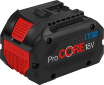 Bosch Professional ProCORE 18V 8.0Ah Battery for Bosch tools