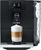 JURA ENA 8 Full Metropolitan Black (EC) fully automatic coffee machine with milk tube