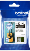 Brother LC-421XL Cartridge Zwart Brother LC-421XL inkt cartridge