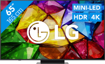 LG RGB Mini-led 65" B86 (2026) LG televisie aanbieding