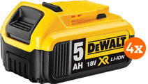 DeWalt DCB184-XJ 4-pack Accu voor DeWalt gereedschap