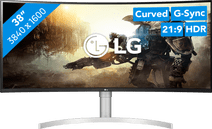 LG 38WN95CP business monitor with swivel base