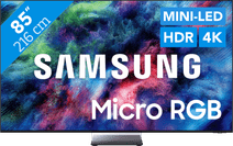 Samsung Micro RGB 85" R95H (2026) Ziggo gecertificeerde tv