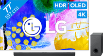 Coolblue LG OLED77G26LA (2022) + Soundbar aanbieding