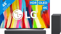 Coolblue LG OLED48C24LA (2022) + Soundbar aanbieding