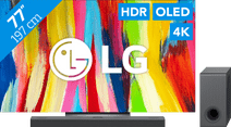 LG OLED77C24LA (2022) + Soundbar aanbieding