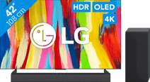 LG OLED42C24LA (2022) + Soundbar aanbieding
