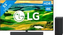LG 55QNED816QA (2022) + Soundbar aanbieding