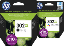 HP 302XL Cartridge Combo Pack Inkt cartridge voor HP Envy printers