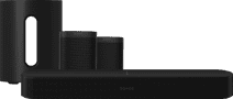 Sonos Beam Gen2 + 2x One + Sub Mini Black compact soundbar