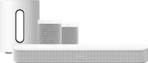 Coolblue Sonos Beam Gen2 + 2x One + Sub mini wit aanbieding