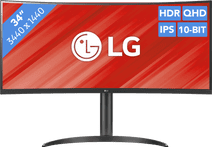 LG 34WQ75C-B extra large curved monitor (from 32 inches)