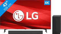LG 43UQ80006LB (2022) + Soundbar aanbieding