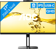 AOC Q27V5CW/BK AOC monitor voor foto-/videobewerking