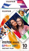 Fujifilm Instax Mini Film Spray Art (10 stuks) Fujifilm Instax fotopapier