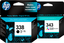 HP 338/343 Cartridge Combo Pack Original HP cartridge