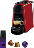 Magimix Nespresso Essenza Mini Rood Nespresso machine met een klein waterreservoir